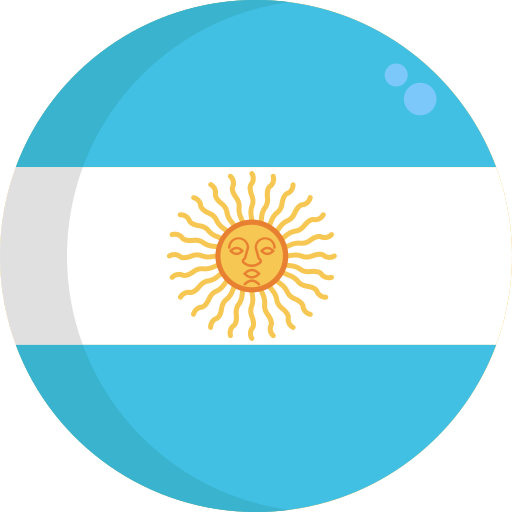 Tarjeta deportiva con identidad argentina y energía de competencia.