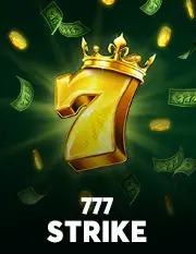 Tarjeta de juego rápida con estética de casino online y colores contrastados.